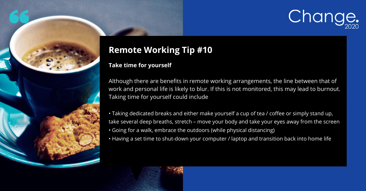 Remote Working Tip #10