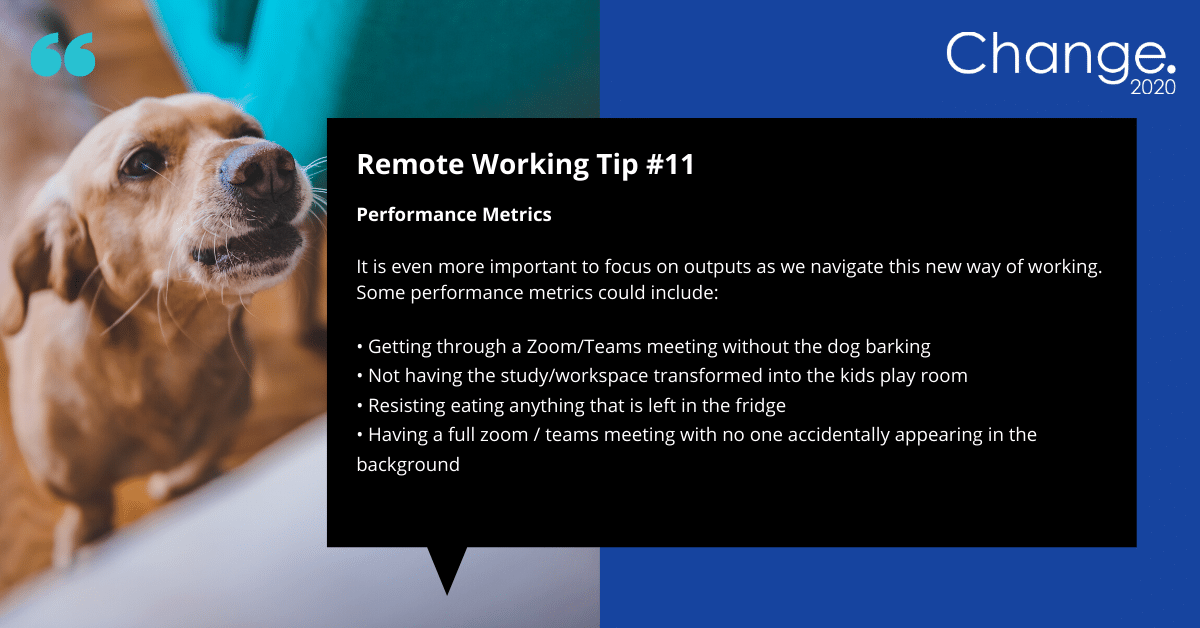 Remote Working Tip #11