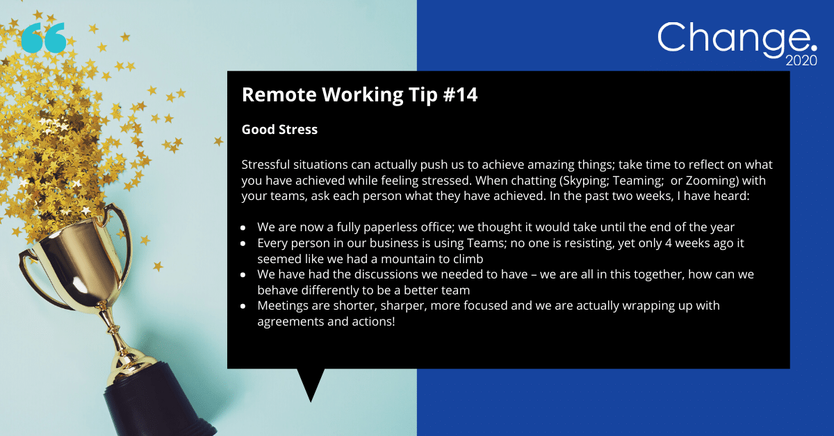 Remote Working Tip #14